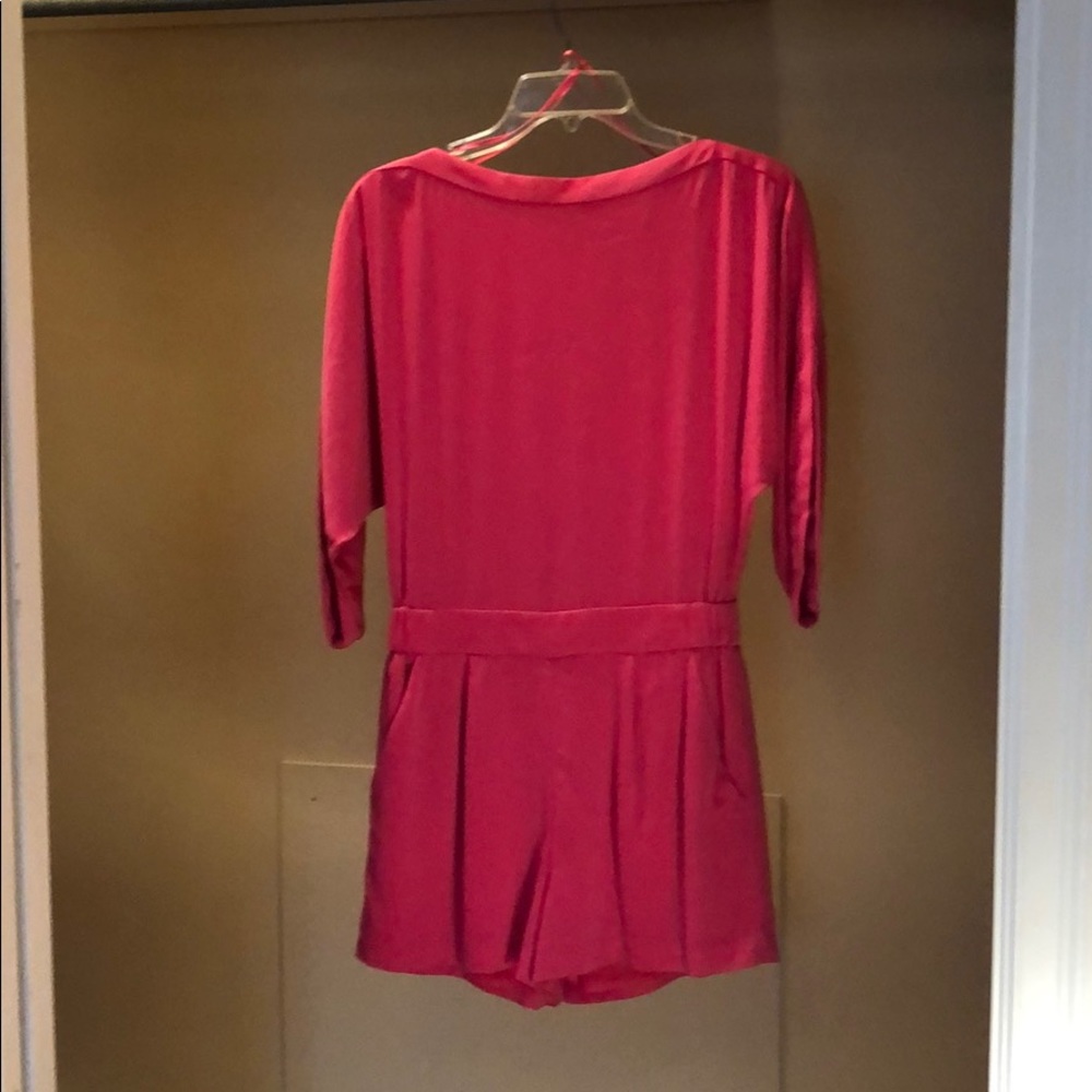 DVF pink romper size 4